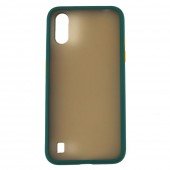 Чохол MATT CASE для Samsung A015 Galaxy A01 темно зелений Чохол MATT CASE для Samsung A015 Galaxy A01 темно зелений