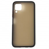 Чехол MATT CASE для Huawei P40 Lite Чёрный Чехол MATT CASE для Huawei P40 Lite Чёрный