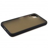 Чехол MATT CASE для Huawei P40 Lite Чёрный Чехол MATT CASE для Huawei P40 Lite Чёрный