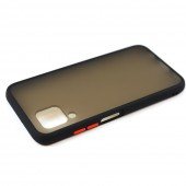 Чехол MATT CASE для Huawei P40 Lite Чёрный Чехол MATT CASE для Huawei P40 Lite Чёрный