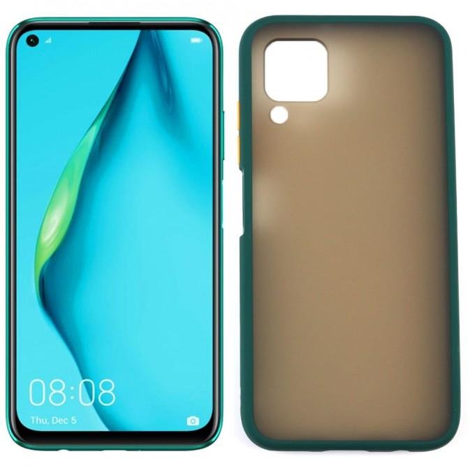 Чехол MATT CASE для Huawei P40 Lite Dark Green