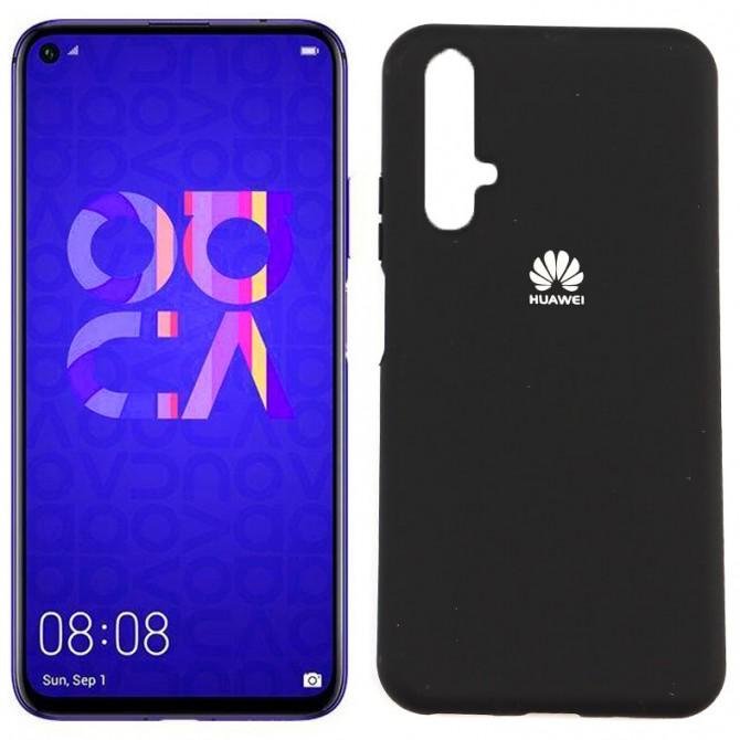 Чехол Soft Case для Huawei Honor 20/Nova 5T Чёрный FULL