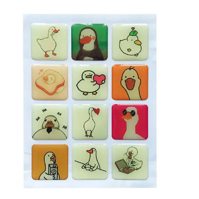 Набір наклейок 3D STICKERS Goose 1
