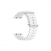 Ремінець універсальний 22mm Nylon OCEAN Design White