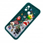 Чехол TPU Christmas Toys для Xiaomi Redmi 12C (Green) Чехол TPU Christmas Toys для Xiaomi Redmi 12C (Green)