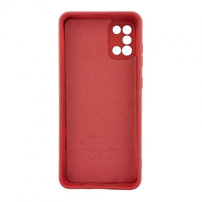Чехол Soft Case Samsung A315 Galaxy A31 Вишневый FULL-1