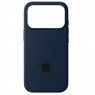 Силиконовый чехол для iPhone 17 Pro Midnight Blue FULL Силиконовый чехол для iPhone 17 Pro Midnight Blue FULL