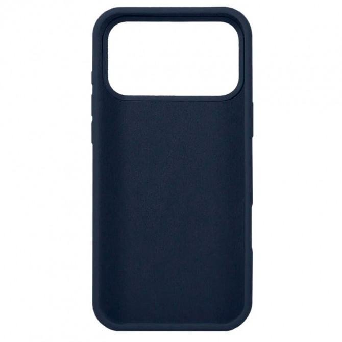 Силіконовий чохол для iPhone 17 Pro Midnight Blue FULL-1