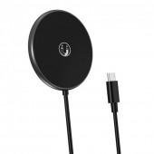 Бездротовий ЗП XO CX008 Magnetic 15W Black