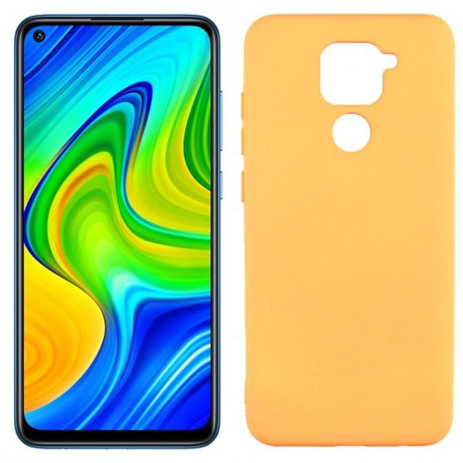 Чохол Soft Case для Xiaomi Redmi Note 9/Redmi 10X Помаранчевий FULL