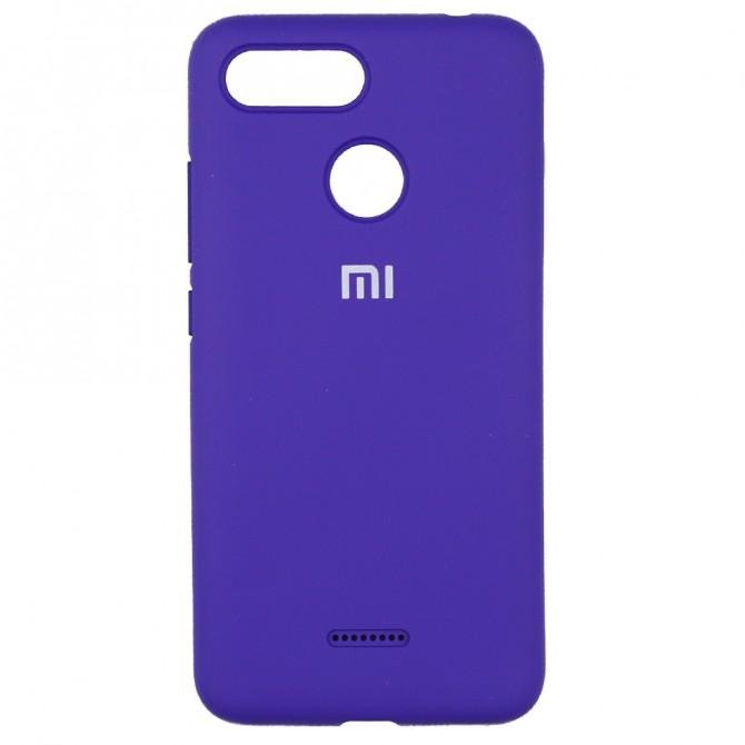 Чохол Soft Case для Xiaomi Redmi 6 Фіолетовий FULL-1