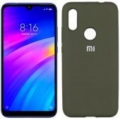 Чехол Soft Case для Xiaomi Redmi 7 Оливковый FULL