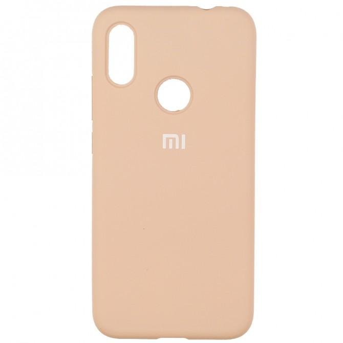 Чехол Soft Case для Xiaomi Redmi 7 Светло розовый FULL-1