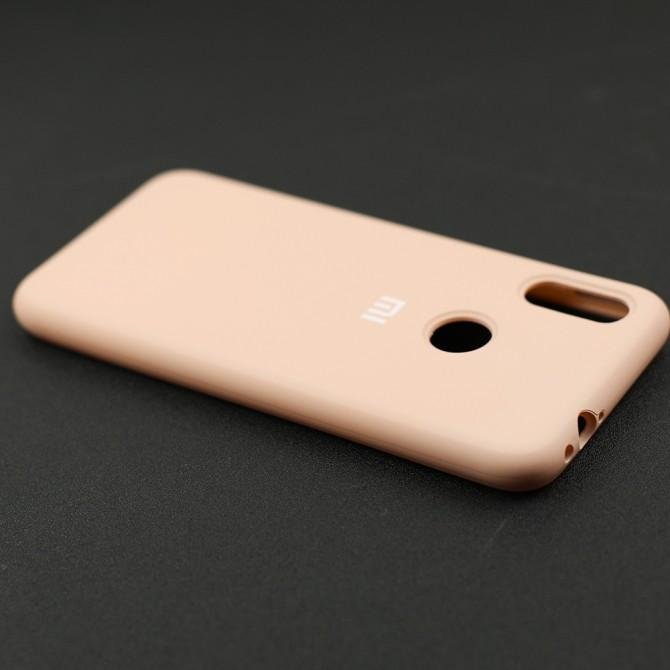 Чехол Soft Case для Xiaomi Redmi 7 Светло розовый FULL-3