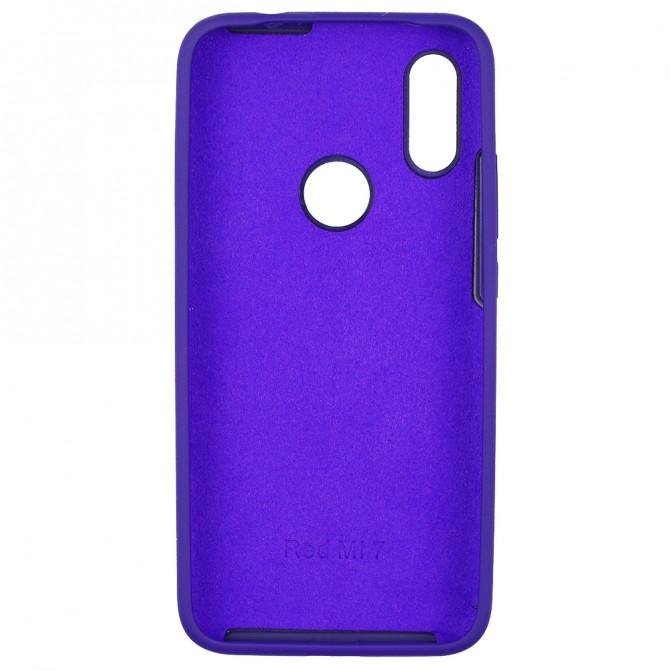 Чохол Soft Case для Xiaomi Redmi 7 Фіолетовий FULL-2