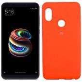 Чохол Soft Case для Xiaomi Redmi Note 5 Pro Помаранчевий FULL