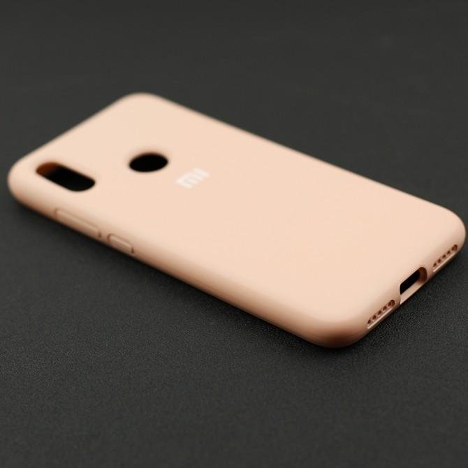 Чехол Soft Case для Xiaomi Redmi Note 7 Светло Розовый FULL-4