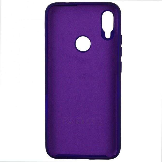 Чехол Soft Case для Xiaomi Redmi Note 7 Фиолетовый FULL-2