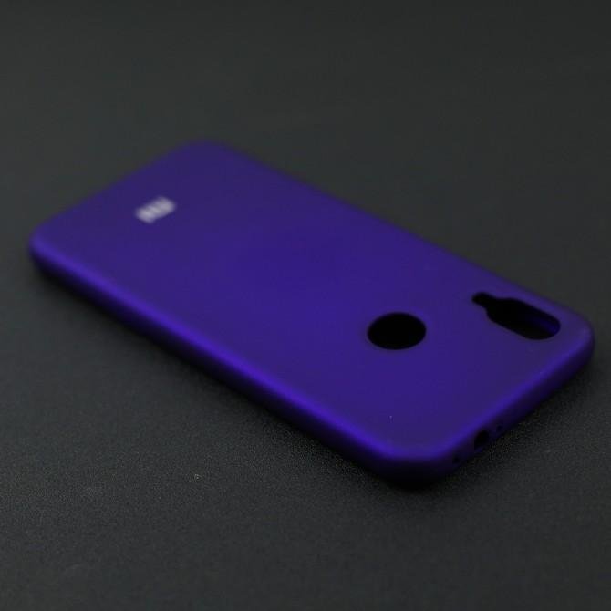 Чехол Soft Case для Xiaomi Redmi Note 7 Фиолетовый FULL-4