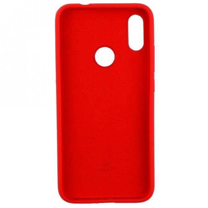 Чехол Soft Case для Xiaomi Redmi Note 7 Красный FULL-2