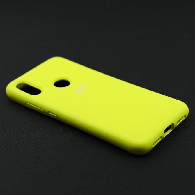 Чехол Soft Case для Xiaomi Redmi Note 7 Желтый FULL-3