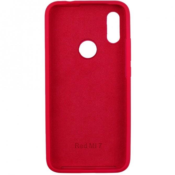 Чехол Soft Case для Xiaomi Redmi 7 Вишневый FULL-2