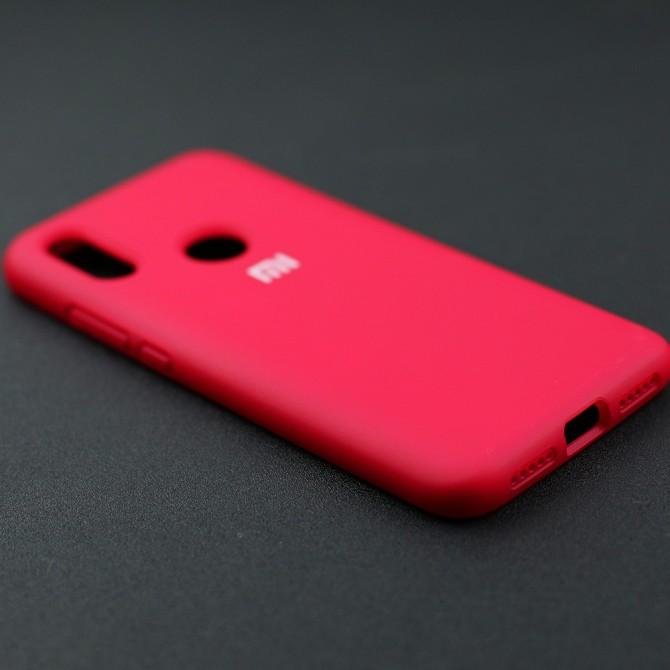 Чехол Soft Case для Xiaomi Redmi 7 Вишневый FULL-3