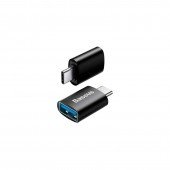 Адаптер Baseus Ingenuity Series Mini OTG USB 3.1 to Type-C Black Адаптер Baseus Ingenuity Series Mini OTG USB 3.1 to Type-C Black