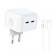 Мережевий зарядний пристрій XO L102 35W/2 USB-C White + Type-C to Lightning Cable