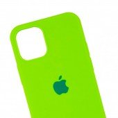 Оригінальний силіконовий чохол для iPhone 13 Неоново Салатовий FULL Оригінальний силіконовий чохол для iPhone 13 Неоново Салатовий FULL