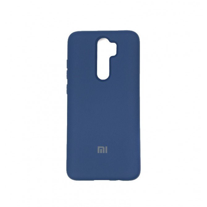 Original Soft Case Xiaomi Redmi Note 8 Pro Темно Синій FULL-3