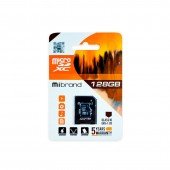 Карта памяти Mibrand MicroSDXC 128GB Class 10 (UHS-1 U3) (card only)