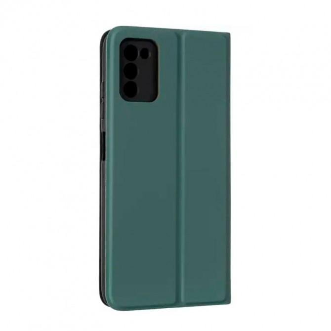 Чехол-книжка Gelius Shell Case for Samsung A145 (A14) Dark Green-1