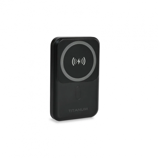 Дополнительная батарея Titanium TPB-MA02 W 22.5W QC+PD+БЗП 10000mAh Black