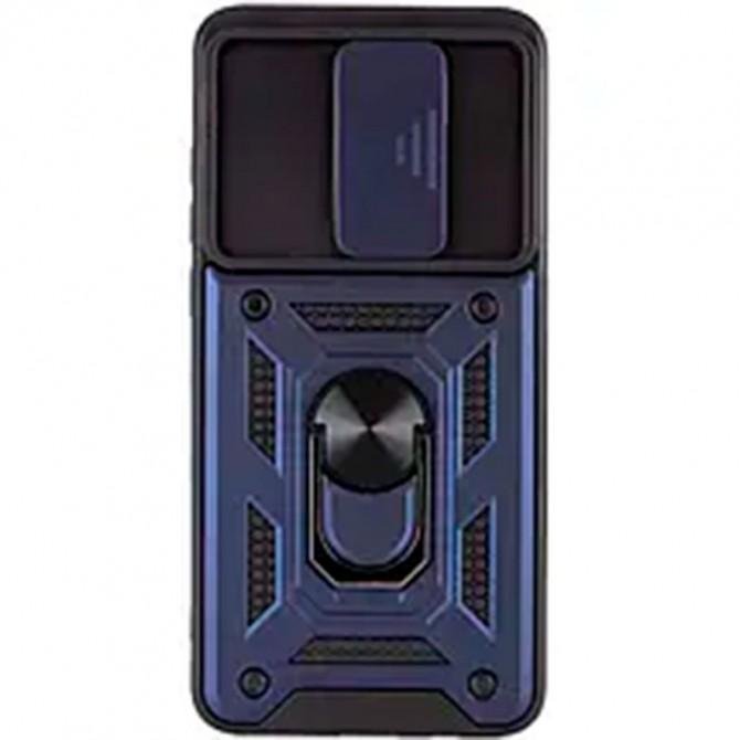 Чохол HONOR Hard Defence Series Xiaomi Redmi Note 8 Pro Blue (with Camshield and magnet)-1