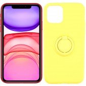Чохол Ring Color для iPhone 11 Pro Max Жовтий Чохол Ring Color для iPhone 11 Pro Max Жовтий