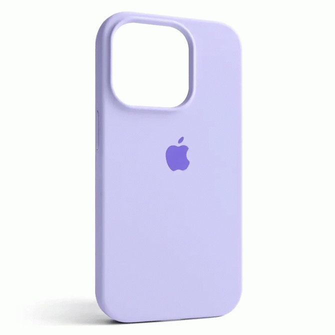 Силіконовий чохол для iPhone 16 Pro Lilac FULL