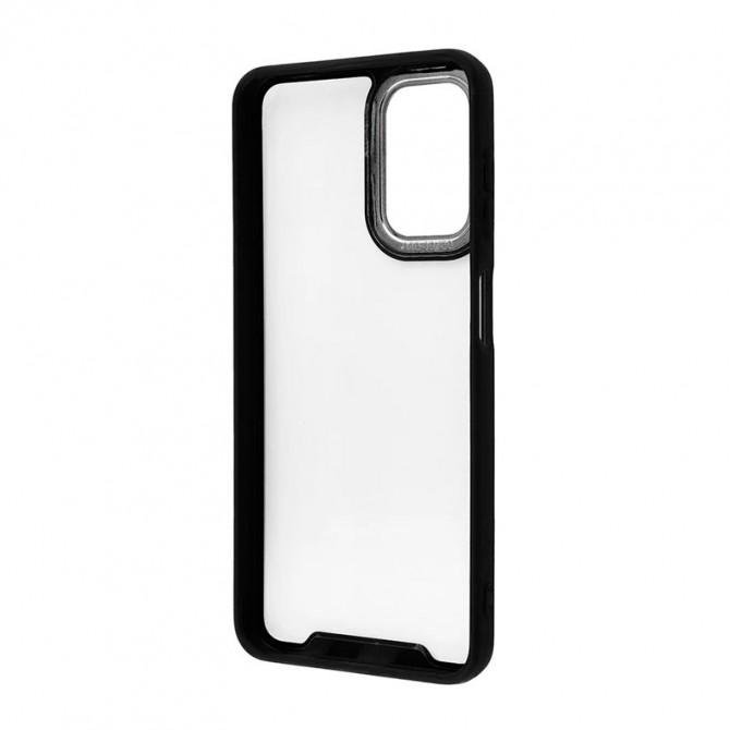 Чехол TPU+PC Lyon series Oppo A15s/A15/A35 Black-1