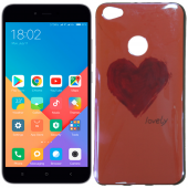 Чохол U-Like Picture series для Xiaomi Redmi Note 5a Prime Серце/Рожевий