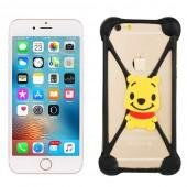 Чохол Universal Soft Touch Cover Teddy Bear Чорний