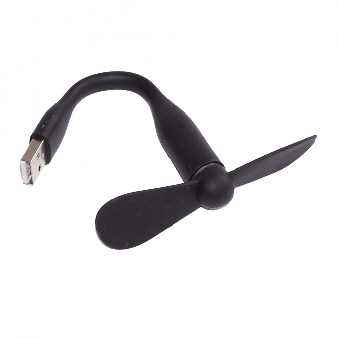 Вентилятор USB Чорний-2