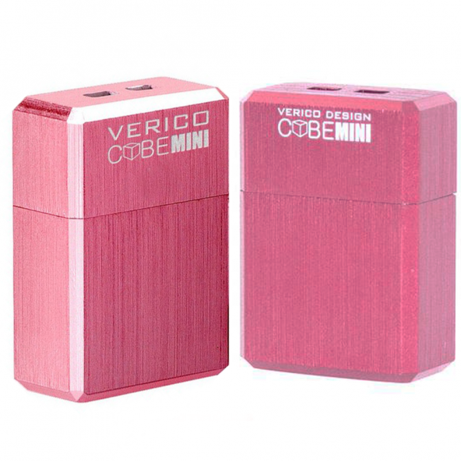 Флеш память Verico USB 16Gb MiniCube Pink
