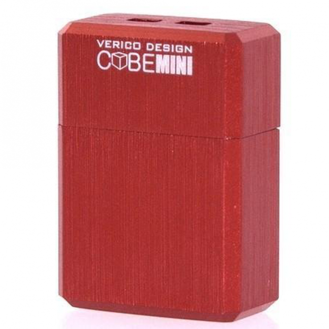 Флеш пам'ять Verico USB 16Gb MiniCube Червоний-1
