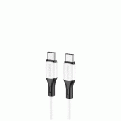 Кабель Borofone BX79 Type-C/Type-C 60W White 1m Кабель Borofone BX79 Type-C/Type-C 60W White 1m