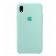 Оригинальный силиконовый чехол для iPhone X/Xs Светло Зеленый