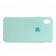 Оригинальный силиконовый чехол для iPhone X/Xs Светло Зеленый