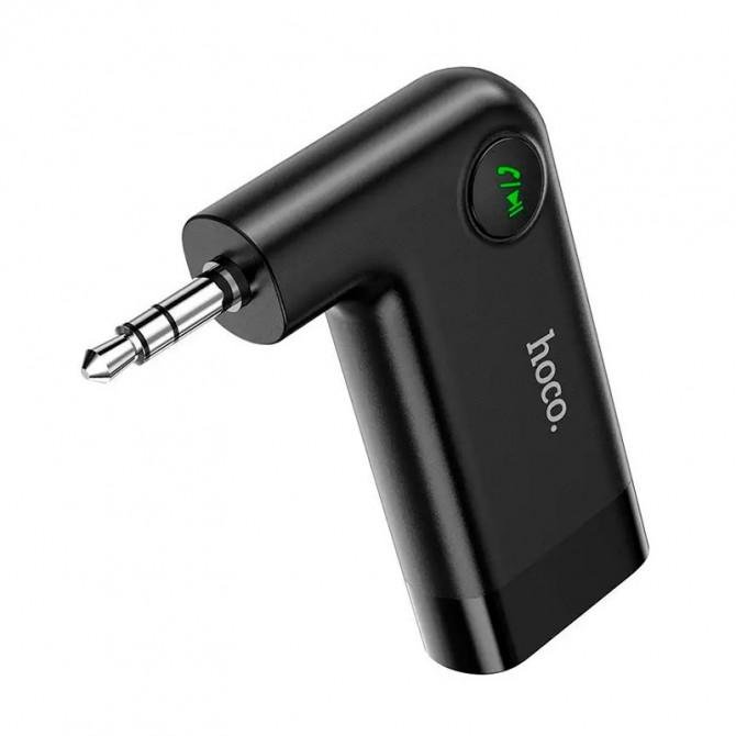 ФМ Модулятор Hoco E53 Dawn Sound AUX Black