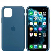 Оригинальный силиконовый чехол для iPhone 14 Pro Alaskan Blue FULL Оригинальный силиконовый чехол для iPhone 14 Pro Alaskan Blue FULL