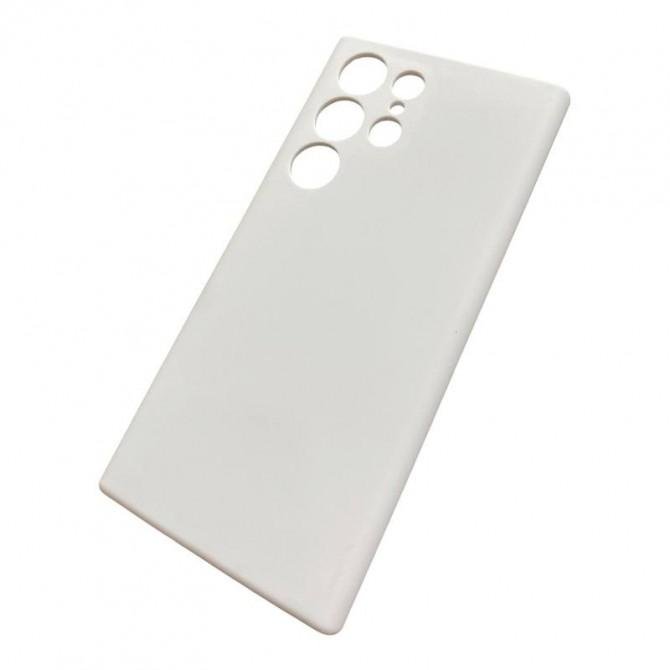 Чехол Original Soft Case Samsung Galaxy S23 Ultra Белый FULL-1