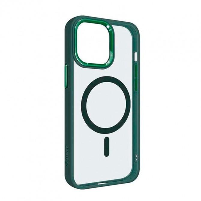 Чехол Pjur with Magsafe for iPhone 12 Green